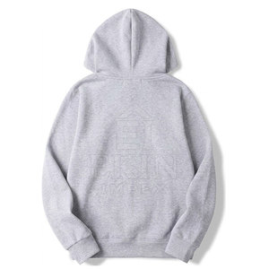 Leichte geprägte Kapuzenpullover für Herren aus weichem Stoff, bequeme Passform für Freizeitkleidung, Reisen und den täglichen Outfit. - Product Image 2