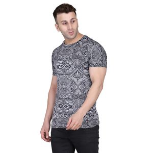 Camiseta Personalizada con Logotipo Impreso por Sublimación, Tela Transpirable, Económica, de Alta Calidad, para Hombre, Venta al Por Mayor - Product Image 3