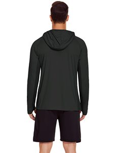 Camisetas y Tops de Pesca Transpirables de Poliéster para Hombre, con Capucha y Máscara, Protección Solar UPF 50+, Ropa de Pesca - Product Image 2