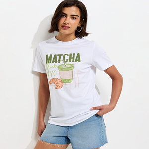 Camiseta Premium 100% Algodón para Mujer |   Camiseta Ligera y Transpirable de Color Gris Oscuro |   Venta al por Mayor de Blusas Casuales para Mujer - Product Image 5