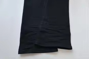Nouveau jean évasé noir slim fit en denim élastique Y2K Hip Hop vintage tricoté pour homme – En stock - Product Image 3