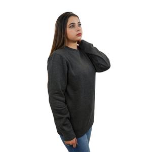 Sudadera Negra para Mujer, de Algodón y Felpa, Suave al Tacto, Cómoda, Informal, para Uso Diario, Otoño e Invierno - Product Image 1