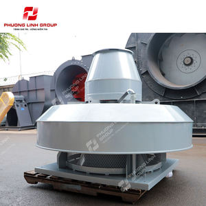 Ventilador Industrial de Extracción de Aire Caliente de Alta Gama, con Cable, Eléctrico, de Gran Capacidad de Flujo de Aire, para Techos de Fábricas, 220-380V, Acero SS400 - Product Image 4