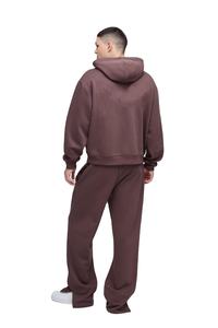 Customized Top Primum Quality Men's Zipper <b>Hoodie</b> Tracksuit 100% Cotton French Terry Blank Stacked Trouser Custom Logo Design - Product Image 2