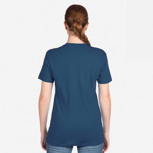 เสื้อยืดผ้าโพลีเอสเตอร์/ ผ้าฝ้ายถักแขนสั้นสำหรับผู้ชายทรงพอดีตัวแบบคลาสสิคดีไซน์ใหม่ - Product Image 4