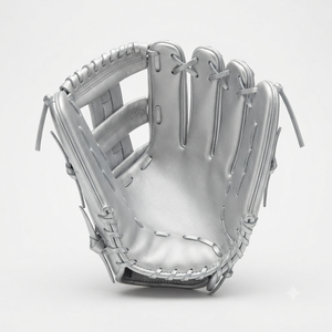 Adult Youth Leather <b>Baseball</b> Glove H-Web Right-Handed Full Finger Outfield Adult All Seasons Non-Slip Hook And Loop Closure - Product Image 1
