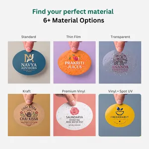 Étiquettes personnalisées pour bouteilles et bocaux, autocollants en vinyle imperméables de qualité supérieure pour l'emballage alimentaire, des boissons et des cosmétiques - Product Image 3
