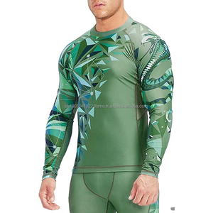 Camiseta de Protección Solar Unisex de la Mejor Calidad, Manga Larga, Invierno, Elegante, Impresión por Transferencia de Calor, Secado Rápido, Poliéster/Nailon, Personalizable - Product Image 1