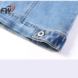 Chaquetas Vaqueras de Mezclilla para Mujer, Estilo Nuevo, de Alta Calidad, Precio de Fábrica OEM, Venta al Por Mayor, Chaqueta Casual de Mezclilla para Mujer - Product Image 5