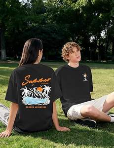 Camiseta de Verano de Manga Corta con Estampado de Grafiti, Estilo Casual, Urbana, para Raperos - Product Image 4