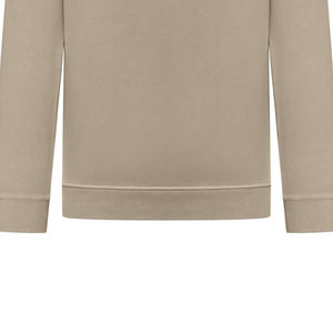 Sudadera de Felpa de Algodón Blanco de Alta Calidad, 400 g/m², Cuello Redondo, Tallas Grandes, Sudaderas y Hoodies para Hombre - Product Image 5