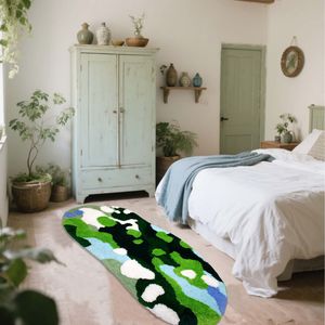 Tappeto Moderno Estetico Moss, Tappetino da Bagno Cool Runner per Camera da Letto e Soggiorno, Stile Cottagecore by Cottagecore - Product Image 2