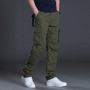 Nouveaux pantalons cargo multi-poches pour hommes, pantalons décontractés pour l'automne et l'hiver - Product Image 2