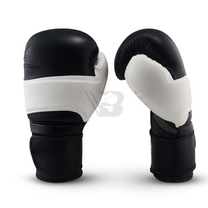 Breathable Professional MMA Boxing <b>Gloves</b> Custom Logo <b>Moisture</b> Wicking Lace-Up Closure Customized Color Sizes Leather Made - Product Image 1