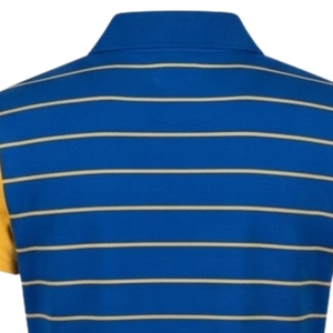 Polo rayé SGRho pour femme, personnalisé avec broderie, manches courtes, col classique, décontracté, pour le golf, vêtements de sport, tenue de sororité, mode - Product Image 4