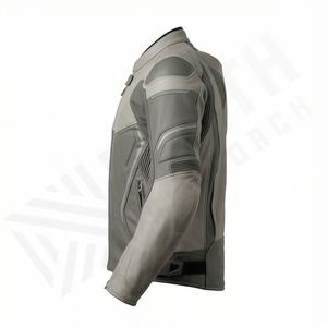 Veste de moto en cuir véritable pour homme de qualité supérieure, nouvelle arrivée, vestes de moto d'hiver, protections amovibles, personnalisables - Product Image 3