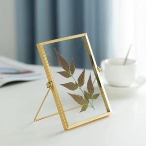 <b>Ornate</b> <b>Gold</b> Metal <b>Mirror</b> Frame Round Vintage Style Decorative Wall <b>Mirror</b> with Floral Top Design - Product Image 2