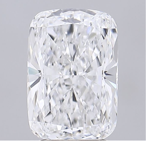 Diamante Sintético Certificado por IGI de 2.83 CT, Corte Alargado Tipo Cojín, Color D, Claridad VVS2, Cultivado en Laboratorio, CVD LG 782689763, Joyería ROYAL GEMS - Product Image 1