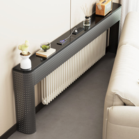 Étagère de radiateur murale derrière le canapé, table longue et étroite, console d'entrée pour salon, table ultra-étroite pour espaces restreints