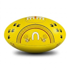ผู้จัดจำหน่ายสินค้ากีฬา ลูกฟุตบอล AFL ลายชนเผ่าพื้นเมือง คุณภาพสูง ลูกฟุตบอลกีฬาแบบกำหนดเอง ของที่ระลึก ของขวัญ - Product Image 3
