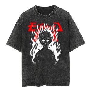 T-shirt Boxy Homme Oversize en Coton Respirant à Épaules Tombantes, Manches Courtes, Broderie Décontractée, Style Streetwear - Product Image 3