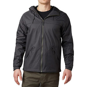 Custom Activewear Clothing Supplier Two Tone Color Windbreaker <b>Lightweight</b> Hooded Zip Up <b>Jacket</b> Private Label Activewear Seller - Product Image 4