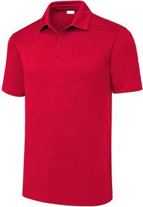 100% Polyester Sublimation Sportswear blanc pour polos pour hommes Golf personnalisé pour polos en vrac broderie Logo solide - Product Image 3