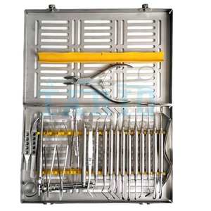 Nuevo Kit de Instrumentos de Cirugía General con Certificación CE, Cassette Manual de Metal, Marca Personalizada AI-878, Clase I, Tamaño Personalizado - Product Image 2