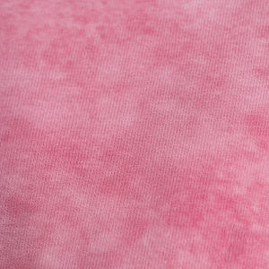 T-shirt à manches courtes pour homme, rose tie-dye, col rond, coupe classique, jersey en coton décontracté - Product Image 5
