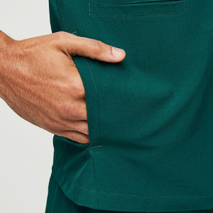 Professional Cotton <b>Scrub</b> <b>Sets</b> with Private Label Breathable Comfortable Unisex Hospital Uniforms - Product Image 5