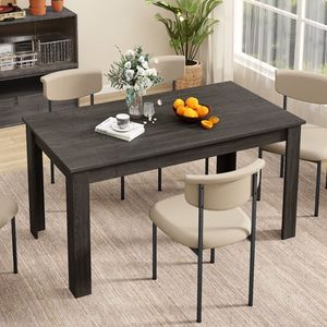 Tavolo da Pranzo Moderno Rettangolare in Quercia da 63 Pollici per Cucina, Villa, Centro Commerciale - Product Image 2