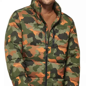 Custom Logo Stand Up Collar <b>Cropped</b> Quilted <b>Puffer</b> Men's <b>Jackets</b> Winter Outdoor <b>Jacket</b> Wholesale Heavy Weight <b>Puffer</b> <b>Jacket</b> - Product Image 6