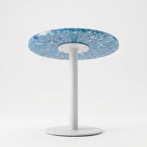 Table basse en plastique recyclé 4GoodThings, design moderne, imperméable, durable, écologique, convertible, meubles pour la maison, l'école et le salon - Product Image 4