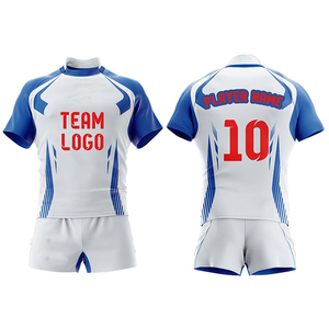 Nuevo diseño de uniformes de rugby para hombre, manga corta, transpirables, de buena calidad, tamaño personalizado, alta demanda, antiencogimiento. - Product Image 2