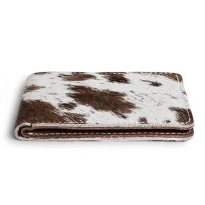 Cartera Delgada Bifold de Cuero Genuino Crazy Horse con Múltiples Compartimentos y Bloqueo RFID para Bolsillo Frontal, 2024 - Product Image 6