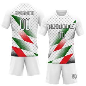 <b>Custom</b> Sublimation 100% Polyester Sports Jersey Set OEM Wholesale Team Uniform Training Shorts Club Sportswear Apparel Wear Set - Product Image 1