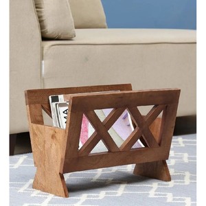 โต๊ะกาแฟไม้เก่าแบบเรียบง่ายขายส่ง |   ดีไซน์โครงสร้างแบบ X ทำด้วยมือ - Product Image 4