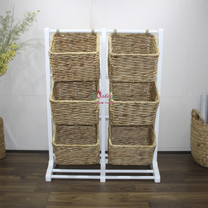 Artex Dong Thap Supports de rangement et étagères en jacinthe d'eau faits à la main Organisateur de cuisine Stand Vietnam Factory - Product Image 2