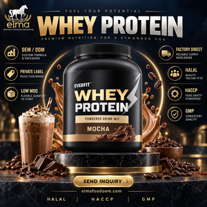 Proveedor de Proteína de Suero de Leche con Sabor a Vainilla de Marca Privada en Malasia, Fabricación OEM de Batidos WPC de Marca Personalizada, Crecimiento Muscular para Adultos, 20-29 g - Product Image 1