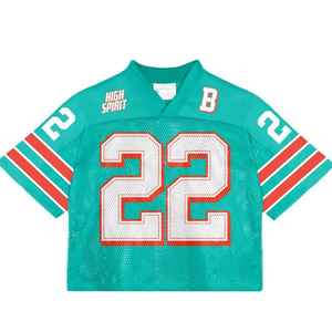 Camiseta Deportiva Corta Personalizada para Hombre, Estilo Vintage, para Fútbol, Baloncesto, Fútbol Americano, con Estampado Retro y Malla - Product Image 4