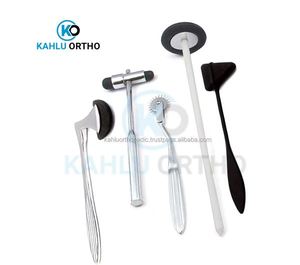 7 Piece Stainless Steel Assessment Diagnostic Set Medical Neurological Exam Kit with <b>Reflex</b> Hammer by KAHLU - Product Image 6