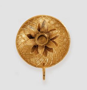 Beautiful Floral Brass <b>Candle</b> <b>Stand</b> - Product Image 4