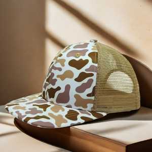 Unisex Camouflage Mesh Baseball Cap Breathable Adjustable Fit Casual <b>Hat</b> Spring <b>Summer</b> Wear - Product Image 1