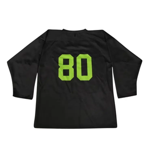 Venta al por Mayor de Camisetas de Hockey Personalizadas con Logotipo, Sublimación Personalizada, 100% Poliéster, Secado Rápido, Transpirable, Ropa de Hockey sobre Hielo para Hombre, Manga Larga - Product Image 2