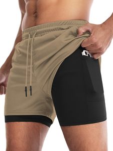 Men's Factory Custom Solid Training Shorts Quick Dry Breathable Poly-Spandex <b>Mid</b>-Length Casual Athletic Wear High Quality Add - Product Image 4