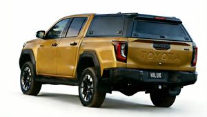 Capot de camionnette robuste et résistant aux intempéries pour <span class=keywords><strong>Nissan</strong></span> <span class=keywords><strong>Navara</strong></span> ou Toyota Hilux (coque de camping escamotable + marchepied) - <span class=keywords><strong>Prix</strong></span> de gros - Product Image 2