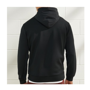 Sudaderas con Capucha para Hombre, Color Negro, Transpirables, de Manga Larga, Disponibles en Diseño Personalizado con Logotipo, Venta al Por Mayor - Product Image 2