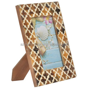 2024 Best Selling Z CRAFTS Decorative Resin Photo <b>Frame</b> High Quality with Horn Recycled Wood Respected Brand - Product Image 3