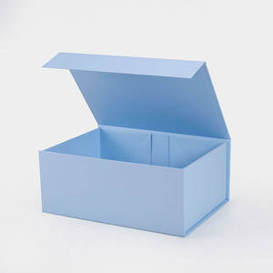 Custom Logo Printed A5 Magnetic Closure Gift Box Deep <b>White</b> Premium Rigid Packaging Gift <b>Boxes</b> - Product Image 4