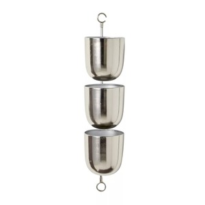 Jarrón de Flores de Aluminio Martillado Hecho a Mano, Moderno y Decorativo, Ecológico, para Mesa o Suelo, para Bodas, Hogar y Comedor - Product Image 4